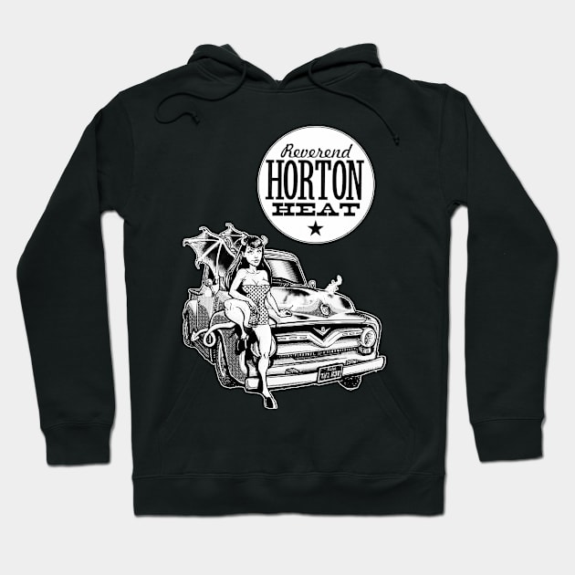 Reverend Horton Heat Hoodie by CosmicAngerDesign